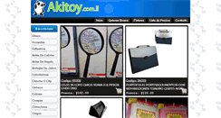 Desktop Screenshot of akitoy.com.mx