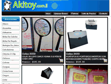 Tablet Screenshot of akitoy.com.mx